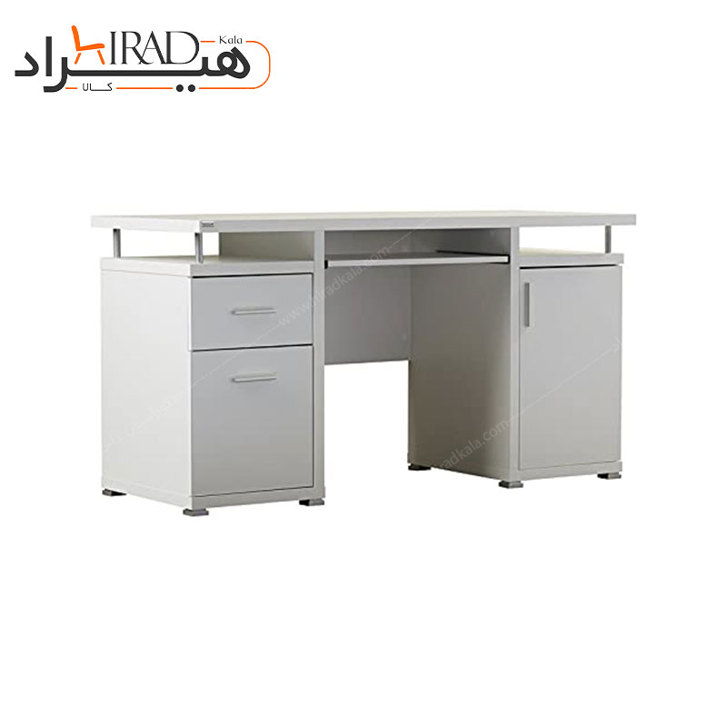 میز کامپیوتر سفید