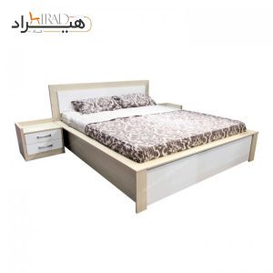 تخت خواب دونفره هیراد مدل Z111