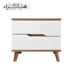 میز پاتختی هیراد مدل لوکا کد JP-2K-SG03
