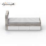 تخت خواب تک نفره هیراد مدل Z117