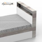 تخت خواب تک نفره هیراد مدل Z117