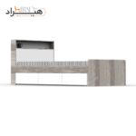 تخت خواب تک نفره هیراد مدل Z117