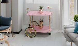 استفاده از میز پذیرایی چرخ دار در دکوراسیون داخلی منزل