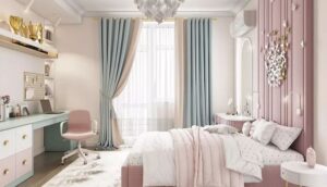 نحوه چیدمان اتاق خواب دخترانه