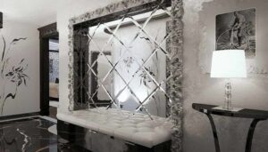 آینه کاری راهرو ورودی