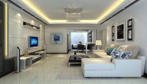 شیک ترین چیدمان مبل راحتی جلوی تلویزیون