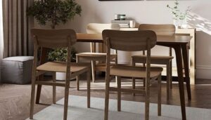 ابعاد میز ناهارخوری 4 نفره مستطیل