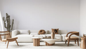 مکمل رنگ کرم در دکوراسیون