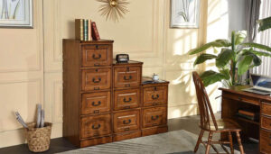 فایل کشویی چوبی