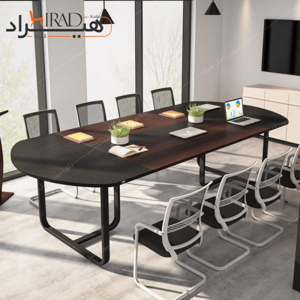 قیمت میز کنفرانس پایه فلزی