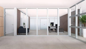 پارتیشن اداری شیشه ای