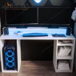 میز کامپیوتر سفید