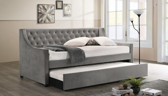 تخت دو طبقه کشویی دخترانه