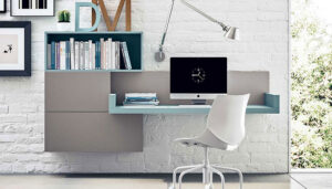 میز تحریر کم جا برای آپارتمان های کوچک