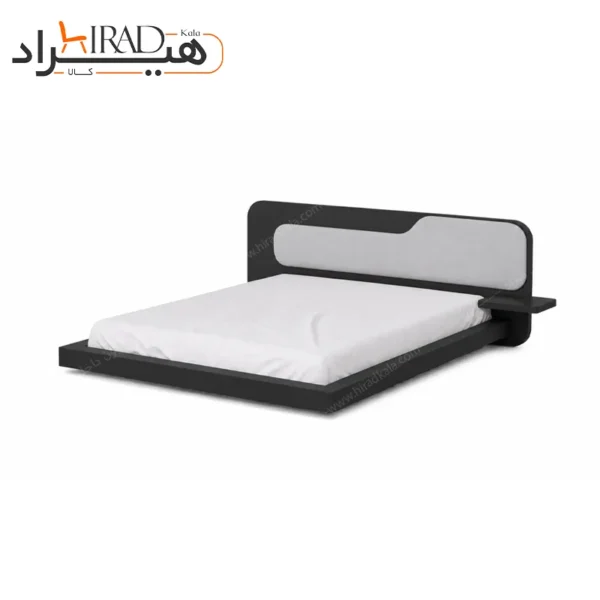 تخت خواب دو نفره هیراد مدل Z125 رنگ مشکی