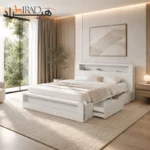 تخت خواب دو نفره هیراد مدل Z129 لایف استایل