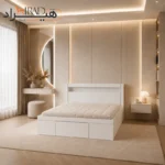 تخت خواب دو نفره هیراد مدل Z130 لایف استایل