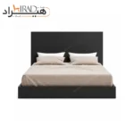 تخت خواب دو نفره هیراد مدل Z132 رنگ مشکی