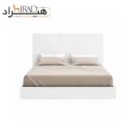 تخت خواب دو نفره هیراد مدل Z132رنگ سفید