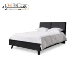 تخت خواب دو نفره هیراد مدل Z133 رنگ مشکی