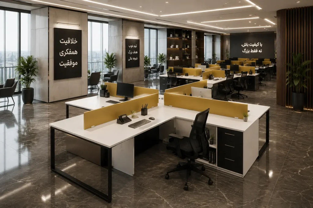 مدیریت کابل در میز کار گروهی