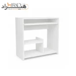 میز کامپیوتر هیراد مدل R141 سفید رنگ