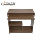 میز کامپیوتر هیراد مدل R141 قهوه ای رنگ