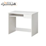 میز کامپیوتر هیراد مدل R142 رنگ سفید کامل