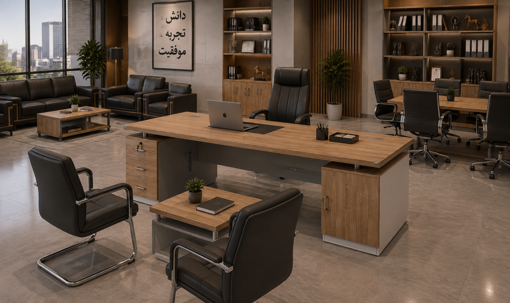 نقشه فضای لازم یک ایستگاه کاری