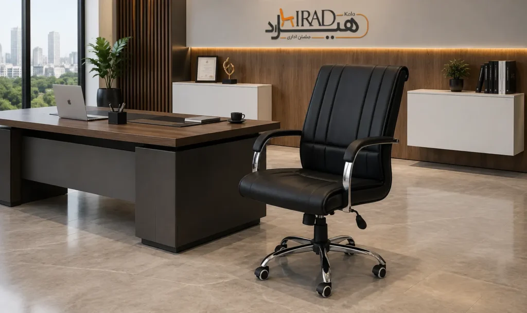 وضعیت صحیح نشستن روی صندلی اداری