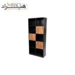 کمد اداری هیراد مدل K115 مشکی کهربایی