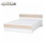 تخت خواب دو نفره هیراد مدل Z128 سفید