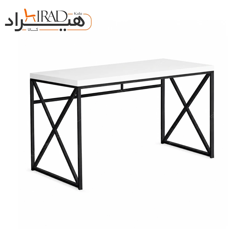 میز تحریر هیراد مدل T217 سفید میز تحریر هیراد مدل T217 سفید
