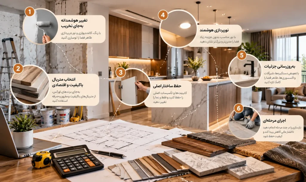 چند راهکار عملی برای کاهش هزینه بدون افت کیفیت