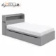 تخت خواب یک نفره هیراد مدل Z140 رنگ طوسی