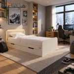 تخت خواب یک نفره هیراد مدل Z138 لایف استایل