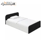 تخت خواب یک نفره هیراد مدل Z139 رنگ سفید