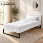 تخت خواب یک نفره هیراد مدل Z141 لایف استایل