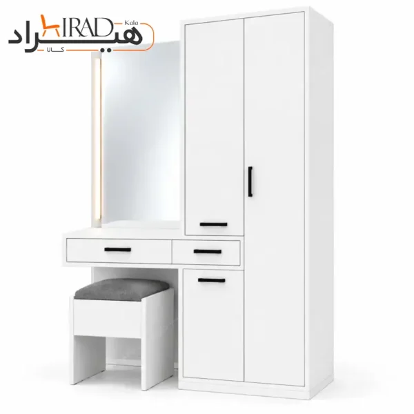 میز آرایش هیراد مدل U116 سفید