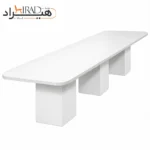 میز کنفرانس هیراد مدل CO111 سفید